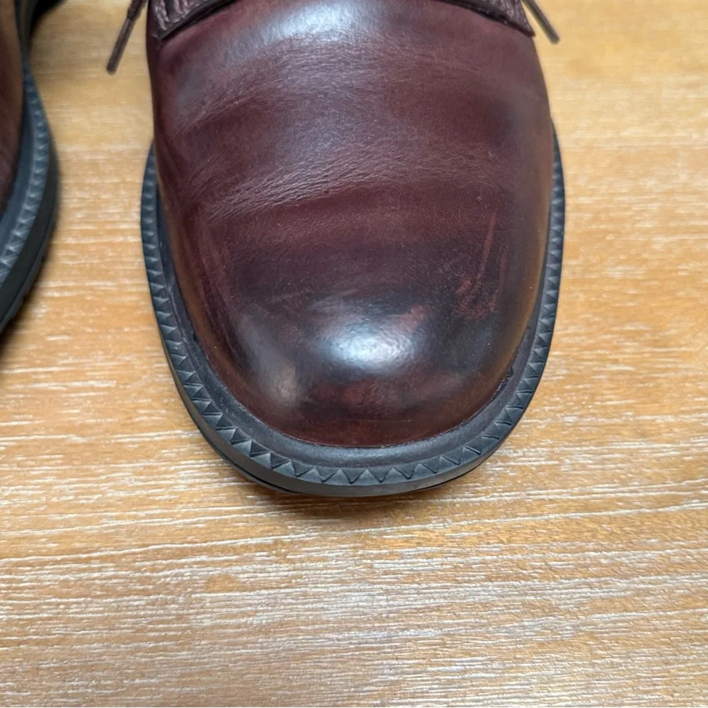 Timberland 72521 Work Shoe Men’s Waterproof‎ Brown Leather Sz 11M